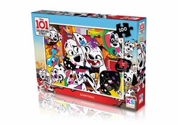 KS Games - Ks Games 100 Parça Puzzle 101 Dalmaçyalı