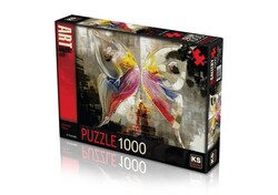 Ks Games 1000 Parça Puzzle Kelebek Etkisi - Thumbnail