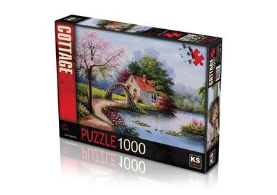 Ks Games 1000 Parça Puzzle Lake House
