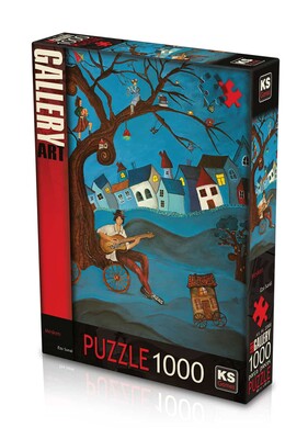 Ks Games 1000 Parça Puzzle Mesken
