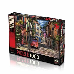 Ks Games 1000 Parça Puzzle Rue Francais - Thumbnail