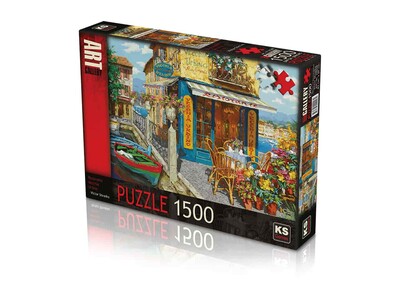 Ks Games 1500 Parça Puzzle Ristorante Vecchia Urbino
