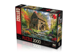 KS Games - Ks Games 2000 Parça Puzzle Mill Cottage