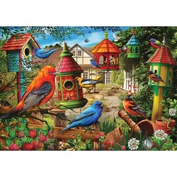 Ks Games 3000 Parça Puzzle Bird House Gardens - Thumbnail