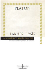 İş Bankası Kültür Yayınları - Lakhes Lysis Hasan Ali Yücel Klasikler Platon
