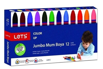 Lets Jumbo Mum Boya 12 Renk