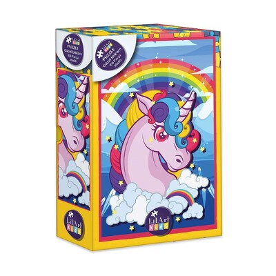 Lilart Puzzle Güzel Unicorn 150 Parça