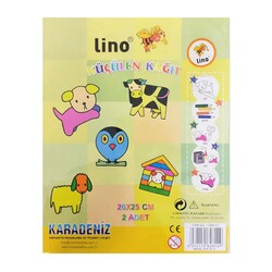 Lino - Lino Küçülen Kağıt 20x25cm 2 Adet