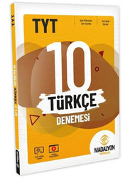 Gezegen Yayıncılık - Madalyon Yayınları TYT Türkçe 10 lu Deneme 