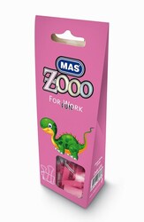 Mas - Mas Zooo Kıskaç No:25 10 Adet Pembe