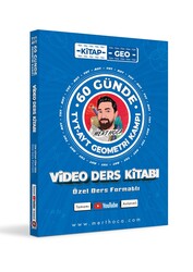 Mert Hoca Yayınları - Mert Hoca TYT AYT Geometri 60 Günde Kampı Video Ders Kitabı