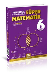 Model Eğitim Yayınları - Model 6.Sınıf Yeni Nesil Süper Matematik Soru Bankası
