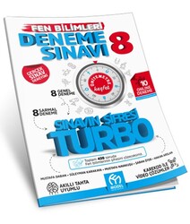 Model Eğitim Yayınları - Model 8. Sınıf Turbo Fen Bilimleri Deneme