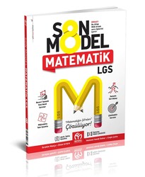Model Eğitim Yayınları - Model 8.Sınıf LGS Son Model Matematik Soru Bankası