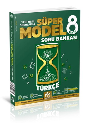 Model 8.Sınıf Süper Türkçe Soru Bankası