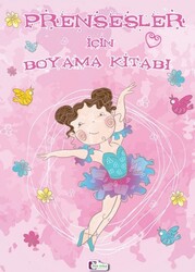 Mor Elma Prensesler İçin Boyama Kitabı - Thumbnail