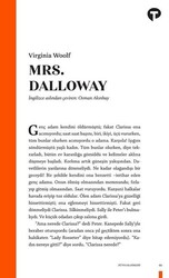 Turkuvaz Kitap - Mrs. Dalloway - Virginia Woolf