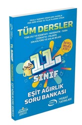 Murat Yayınları - Murat Yayınları 11. Sınıf Eşit Ağırlık Tüm Dersler Soru Bankası