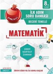 Nartest Yayınları - Nartest 8.Sınıf İlk Adım Matematik Soru Bankası
