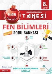 Nartest Yayınları - Nartest 8.Sınıf LGS Nar Tanesi Fen Bilimleri Altın Sorular Soru Bankası