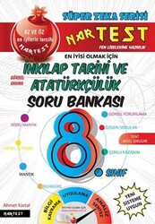 Nartest Yayınları - Nartest 8.Sınıf Süper Zeka T.C. İnkılap Tarihi Soru Bankası Fen Liselerine Hazırlık