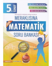 Nartest Yayınları - Nartest 5.Sınıf Meraklısına Genç Matematik Soru Bankası Fen Liselerine Hazırlık