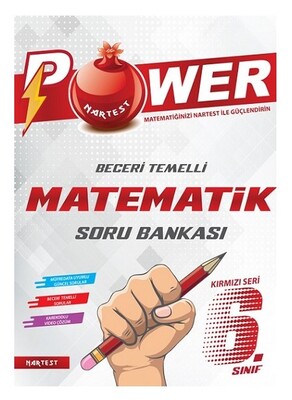 Nartest 6.Sınıf Kırmızı Power Matematik Soru Bankası