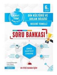 Nartest Yayınları - Nartest 6.Sınıf Süper Zeka Din Kültürü Soru Bankası Fen Liselerine Hazırlık