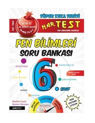 Nartest Yayınları - Nartest 6.Sınıf Süper Zeka Fen Bilimleri Soru Bankası