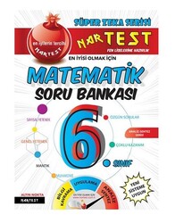 Nartest Yayınları - Nartest 6.Sınıf Süper Zeka Pısa-Tımss Matematik Soru Bankası Fen Liselerine Hazırlık