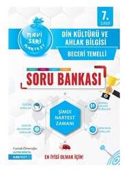 Nartest Yayınları - Nartest 7.Sınıf Mavi Din Kültürü Soru Bankası