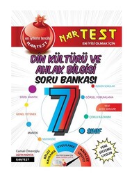 Nartest Yayınları - Nartest 7.Sınıf Süper Zeka Din Kültürü Soru Bankası Fen Liselerine Hazırlık