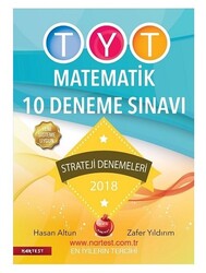 Nartest Yayınları - Nartest TYT Matematik 10 Deneme Sınavı
