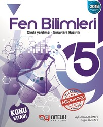 Nitelik Yayınları - Nitelik 5.Sınıf Fen Bilimleri Konu Kitabı