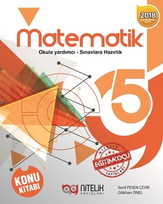 Nitelik 5.Sınıf Matematik Konu Kitabı