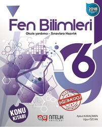 Nitelik Yayınları - Nitelik 6.Sınıf Fen Bilimleri Konu Kitabı