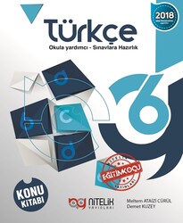 Nitelik Yayınları - Nitelik 6.Sınıf Türkçe Konu Kitabı