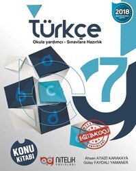 Nitelik Yayınları - Nitelik 7.Sınıf Türkçe Konu Kitabı