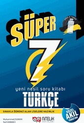 Nitelik Yayınları - Nitelik 7.Sınıf Yeni Nesil Süper Türkçe Soru Kitabı
