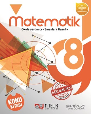 Nitelik 8.Sınıf LGS Matematik Konu Kitabı