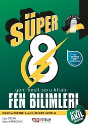 Nitelik Yayınları - Nitelik 8.Sınıf LGS Süper Yeni Nesil Fen Bilimleri Soru Kitabı