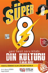 Nitelik Yayınları - Nitelik 8.Sınıf LGS Süper Yeni Nesil Din Kültürü ve Ahlak Bilgisi Soru Kitabı