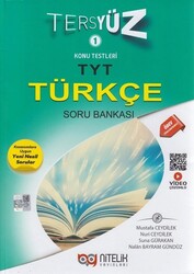 Nitelik Yayınları - Nitelik TYT Türkçe Soru Bankası Kitabı Tersyüz Video Çözümlü