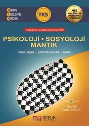 Nitelik Yayınları - Nitelik YKS Psikoloji Sosyoloji Mantık Ders İşleme Kitabı