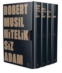 Aylak Adam Yayınları - Niteliksiz Adam Seti - 4 Kitap Takım Kutulu - Robert Musil