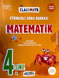 Okyanus Yayınları - Okyanus 4.Sınıf Classmate Matematik Etkinlikli Soru Bankası