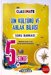 Okyanus Yayınları - Okyanus 5. Sınıf Classmate Din Kültürü ve Ahlak Bilgisi Soru Bankası