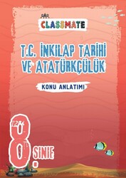Okyanus Yayınları - Okyanus 8. Sınıf Classmate T.C. İnkılap Tarihi ve Atatürkçülük Konu Anlatımı