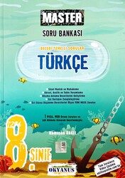Okyanus Yayınları - Okyanus 8.Sınıf Master Türkçe Soru Bankası