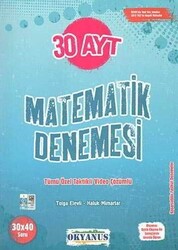 Okyanus Yayınları - Okyanus AYT Matematik 30 lu Deneme Sınavı